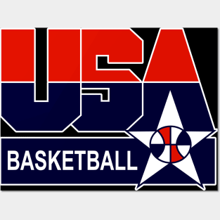 USA Basketball Dream Team 92 Retro Posters and Art